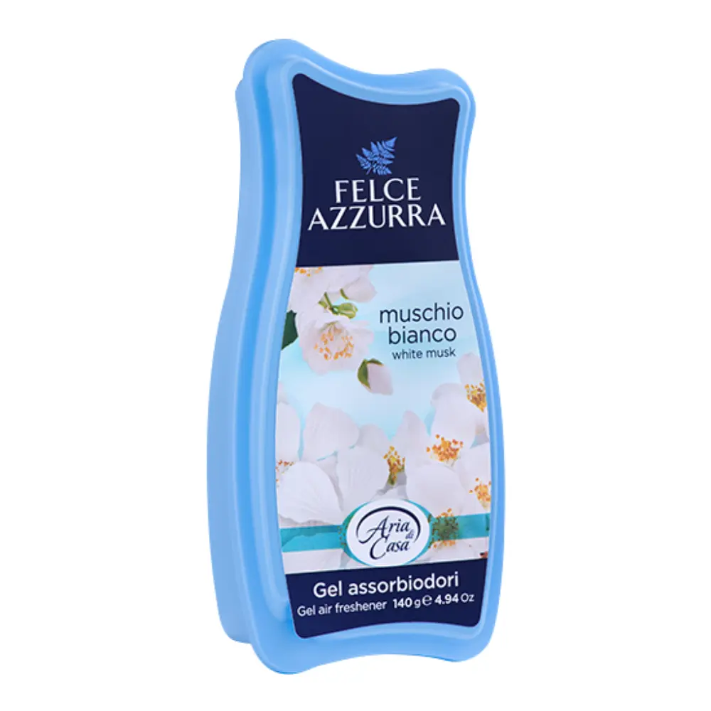 Sáp Thơm Phòng Hoa Xạ Hương, Gel Air Freshener, White Musk, 4.94 oz (140g) - FELCE AZZURRA