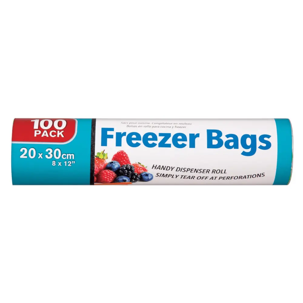 Túi Đựng Thực Phẩm Trong Tủ Đông, Freezer Bags, 100 Cái (20 x 30cm) - ZEUS