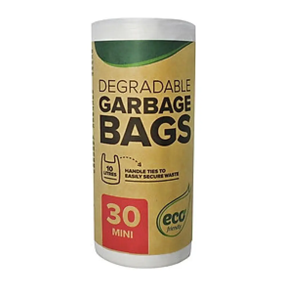 Túi Rác Tự Phân Hủy, Degradable Garbage Bags, 30 Túi (10L) - UNCLE BILLS