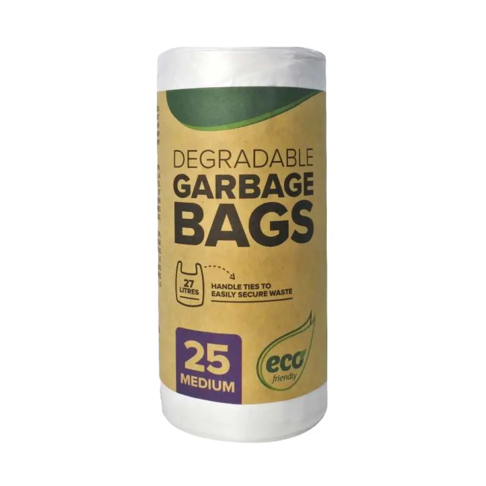 Túi Rác Tự Phân Hủy, Degradable Garbage Bags, 25 Túi (27L) - UNCLE BILLS