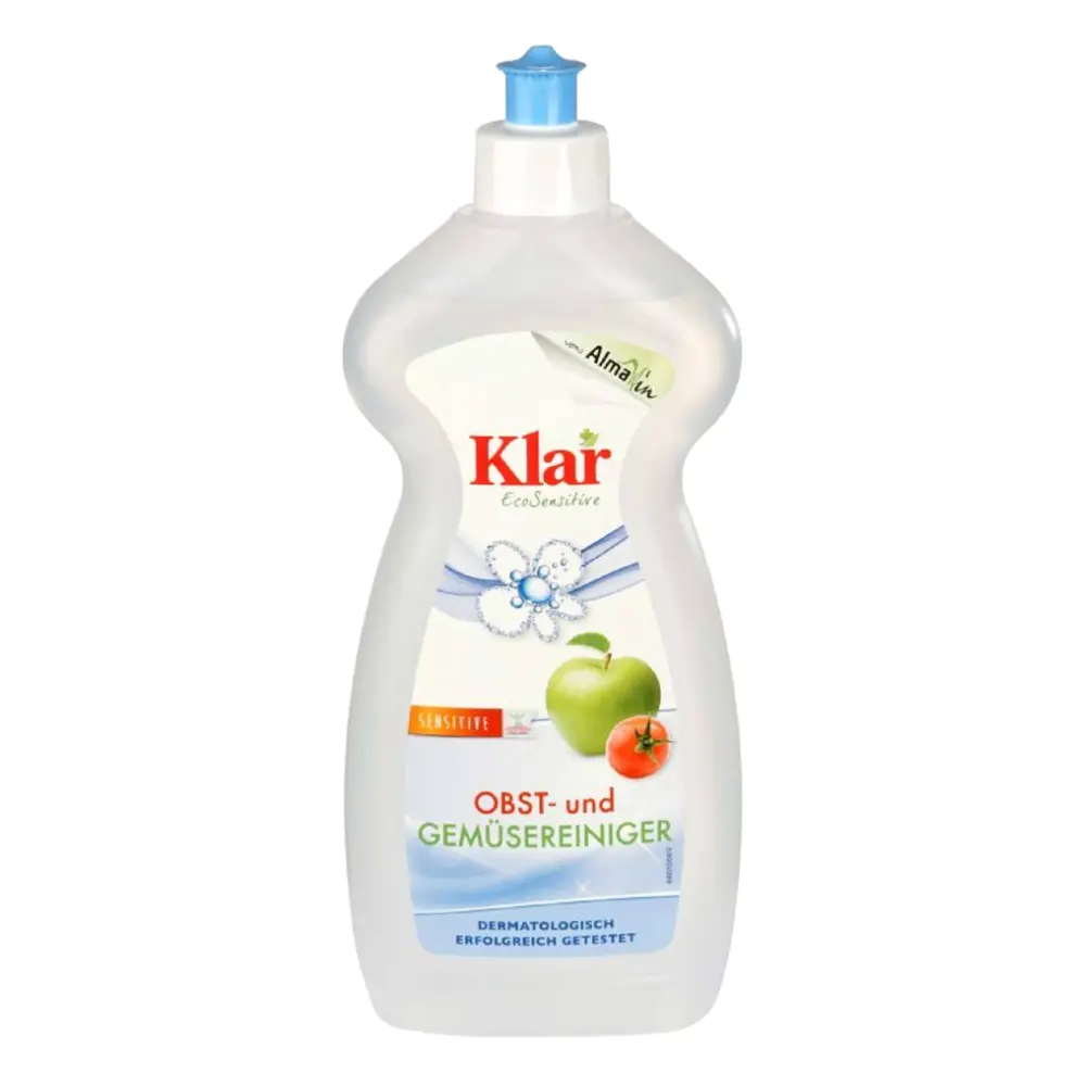 Nước Rửa Rau Củ Quả, Gemusereiniger, Fruit & Vegetables Wash, Sensitive (500ml) - KLAR
