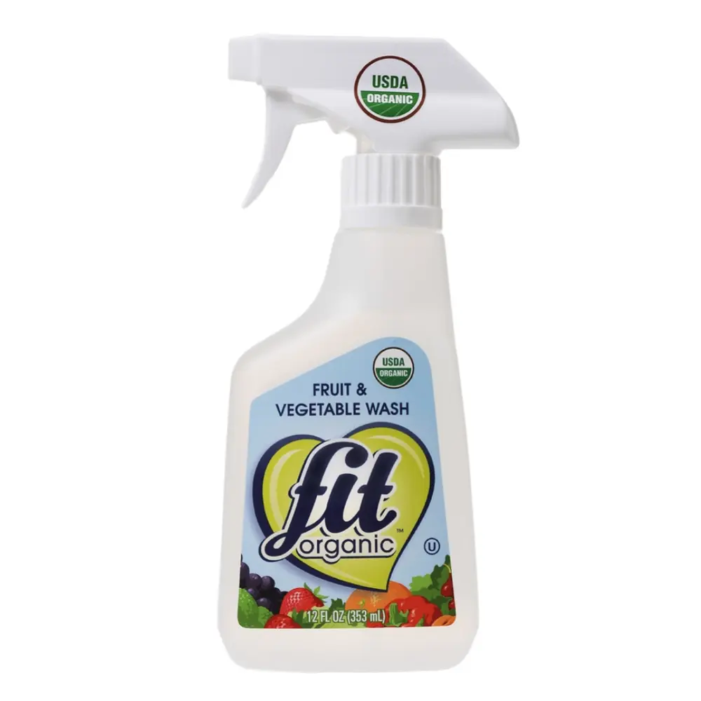 Nước Xịt Rửa Rau Củ Quả Hữu Cơ, Fruit & Vegetable Wash, 12 fl oz (353ml) - FIT ORGANIC