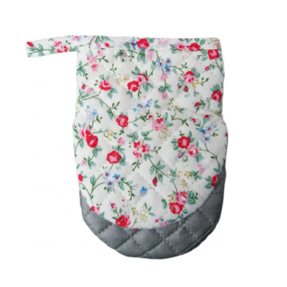 Bao Tay Nhấc NồI, Small Flower Pattern Oven Mitt - FUJISAKI