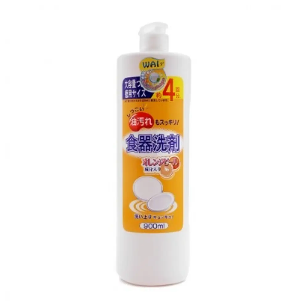 Nước Rửa Chén Siêu Đậm Đặc, Cam, Concentrated Dishwashing Liquid (900ml) - WAI