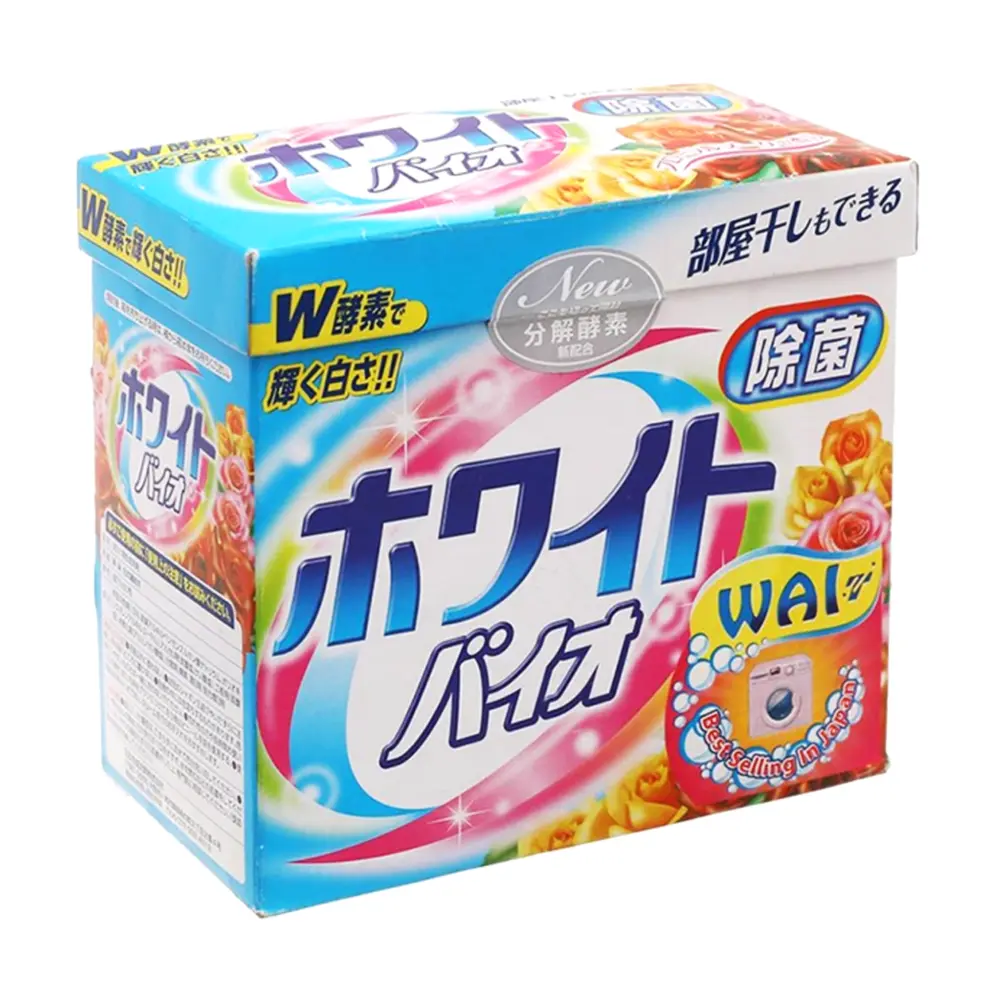 Bột Giặt Hương Thơm Dịu Nhẹ, Xanh, Laundry Powder (900g) - WAI