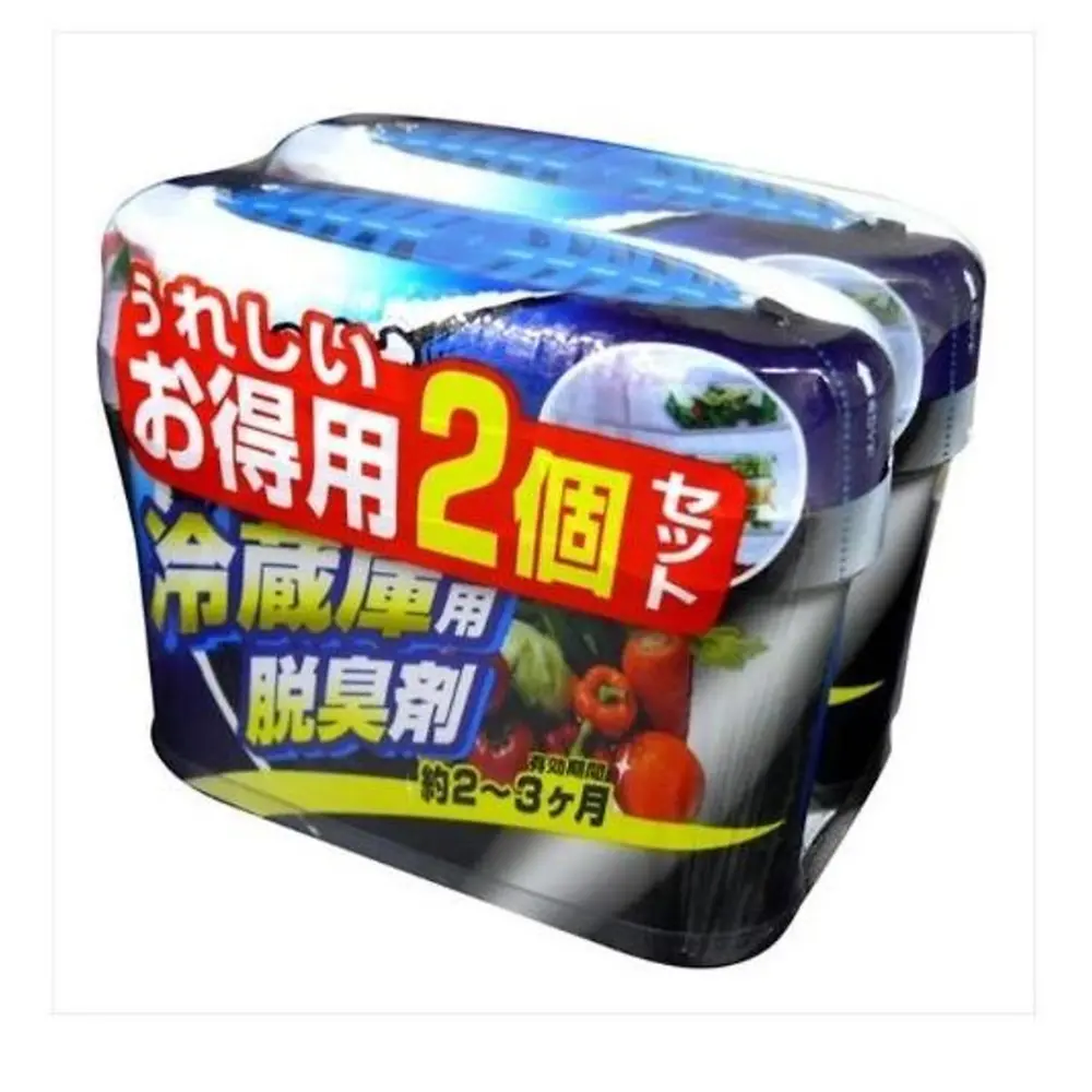 Sáp Khử Mùi Hôi Tủ Lạnh, Refrigerator Deodorizer, 2 Hộp (300g) - WELCO