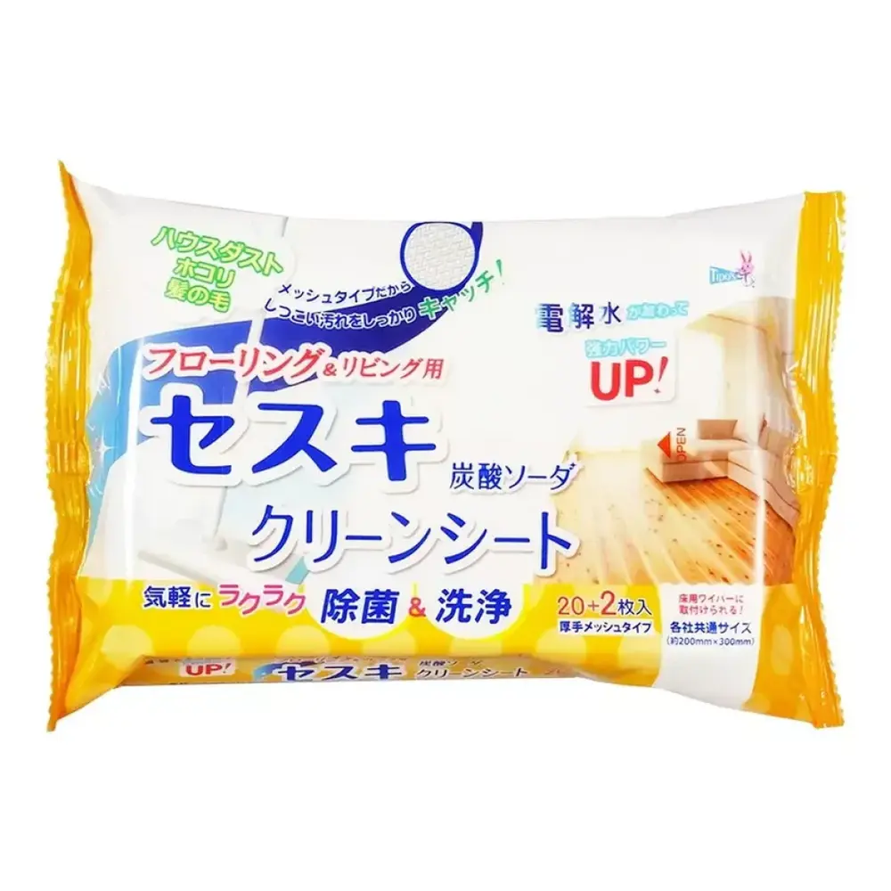 Khăn Giấy Ướt Lau Phòng, Tipo`s, Anti-Bacteria Floor Wet Wipes, 22 Tờ (200 x 300mm) - YUWA