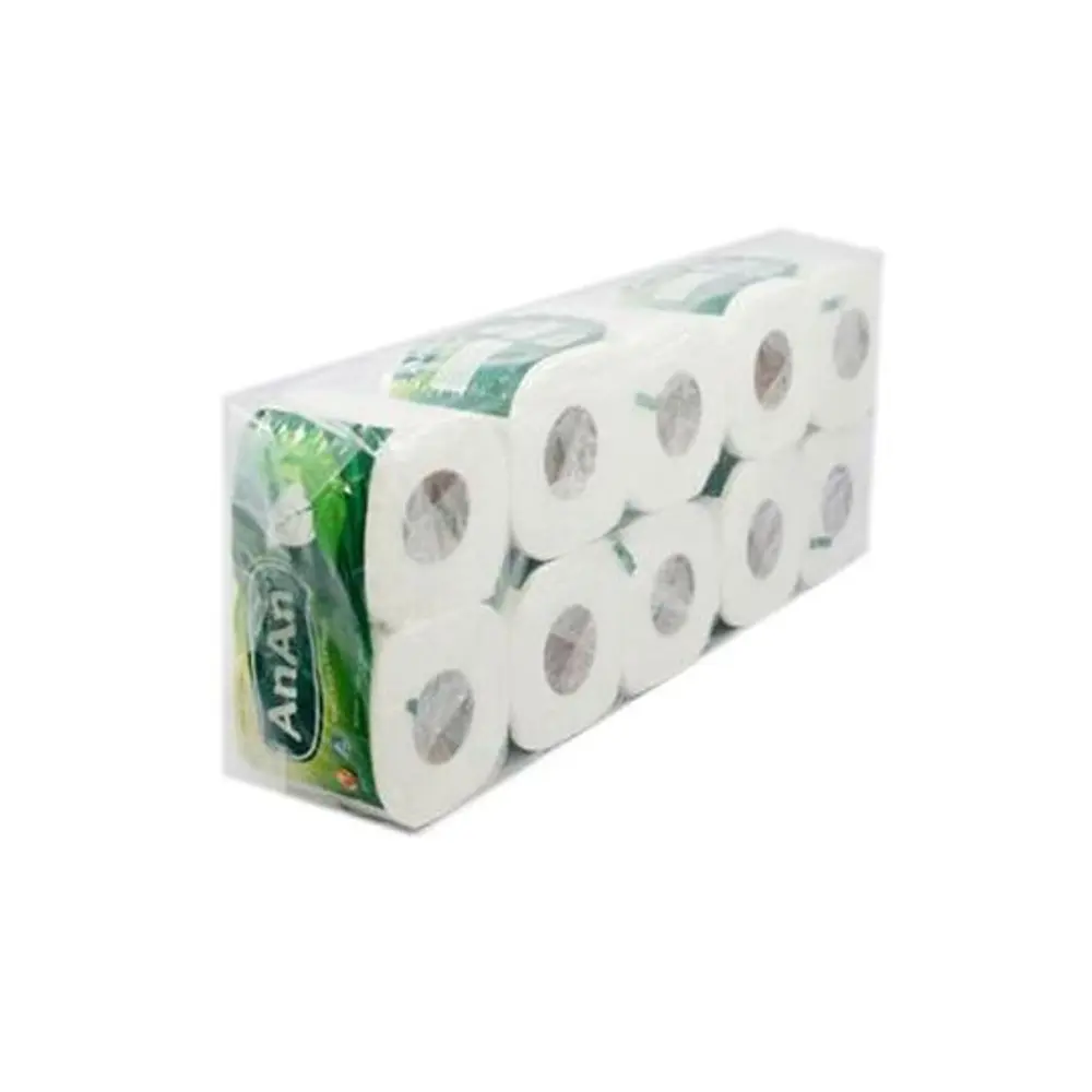 Giấy Vệ Sinh, Giấy Lụa 2 Lớp, Bathroom Tissue, 10 Cuộn - AN AN