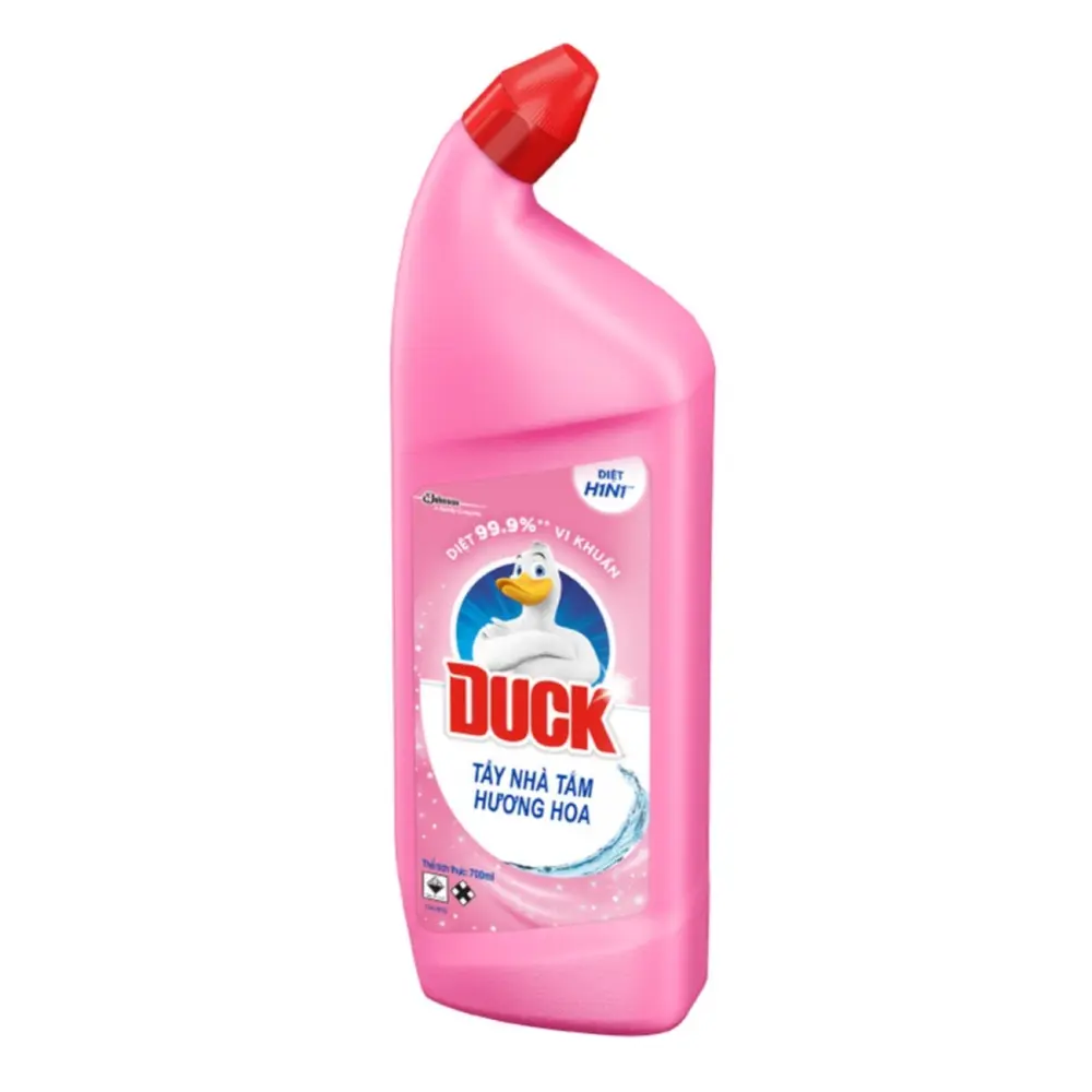 Tẩy Nhà Tắm Hương Hoa, Toilet & Bathroom Cleaner, Floral Scent (700ml) - DUCK