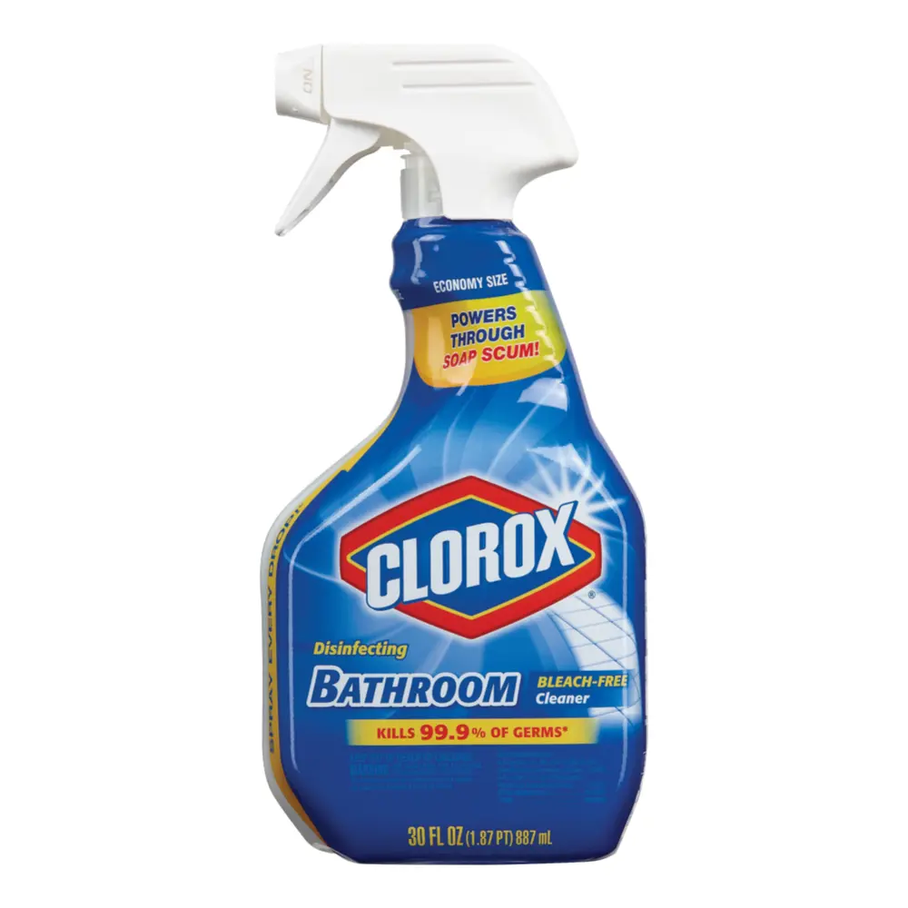 Xịt Tẩy Rửa Nhà Tắm, Disinfecting Bathroom Bleach-Free Cleaner, 30 fl oz (887ml) - CLOROX
