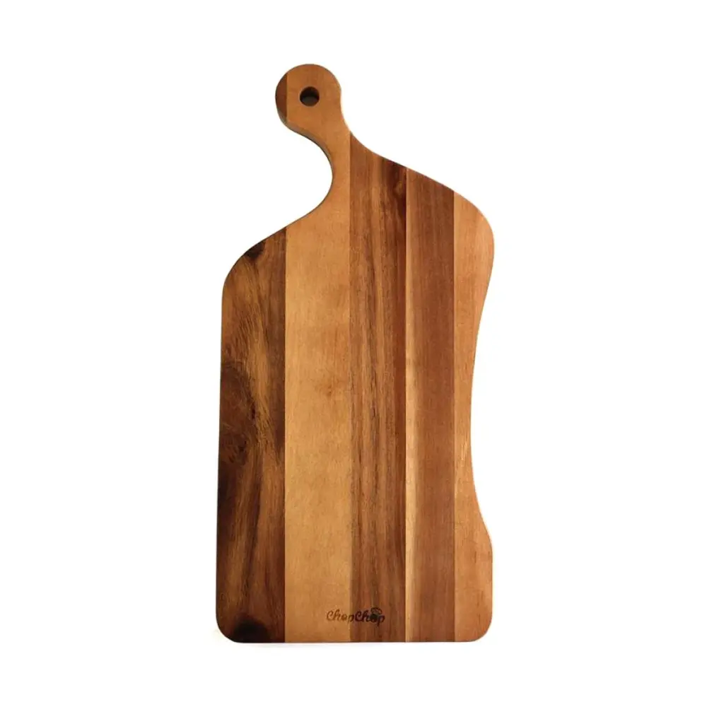 Thớt Gỗ Tràm Cao Cấp, Premium Wooden Chopping Board with Handle (42 x 20 x 2cm) - GO DUC THANH