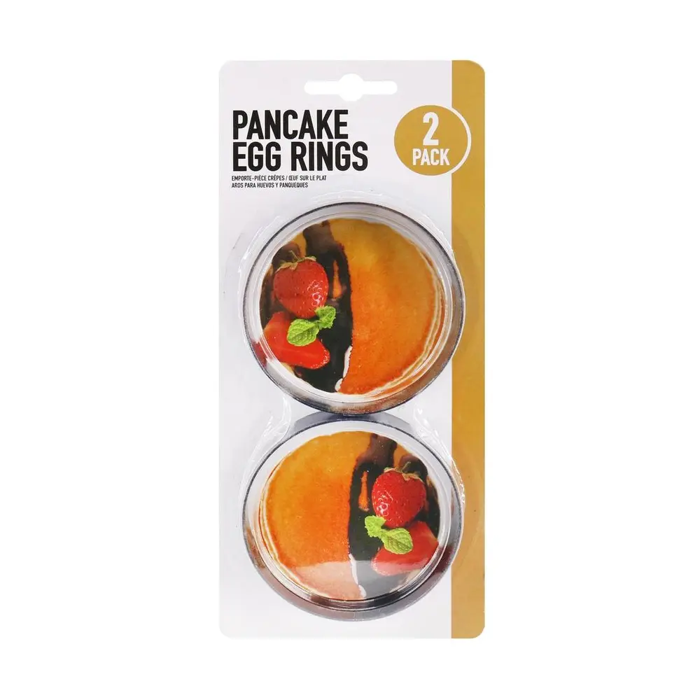 Khuôn Bánh Kếp Trứng, Pancake Egg Rings, 2 Cái - UNCLE BILLS