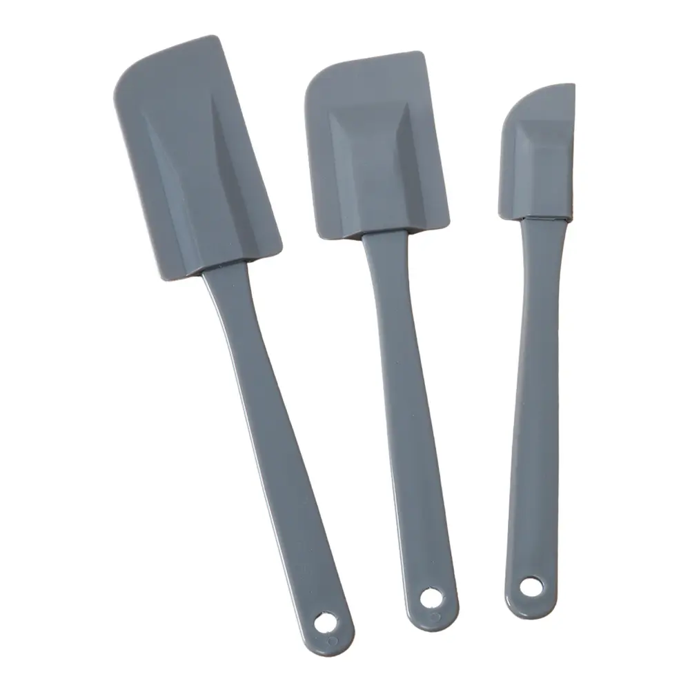 Bộ Thìa & Dao Trộn Bột Silicon, Non-Stick Kitchen Spatula, 3 Cái - UNCLE BILLS