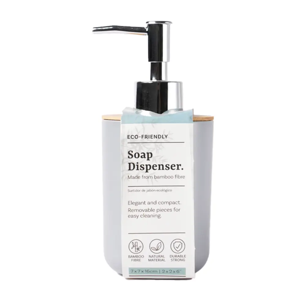Lọ Đựng Dung Dịch Xà Phòng, Soap Dispenser Bottle (7 x 7 x 16cm) - UNCLE BILLS