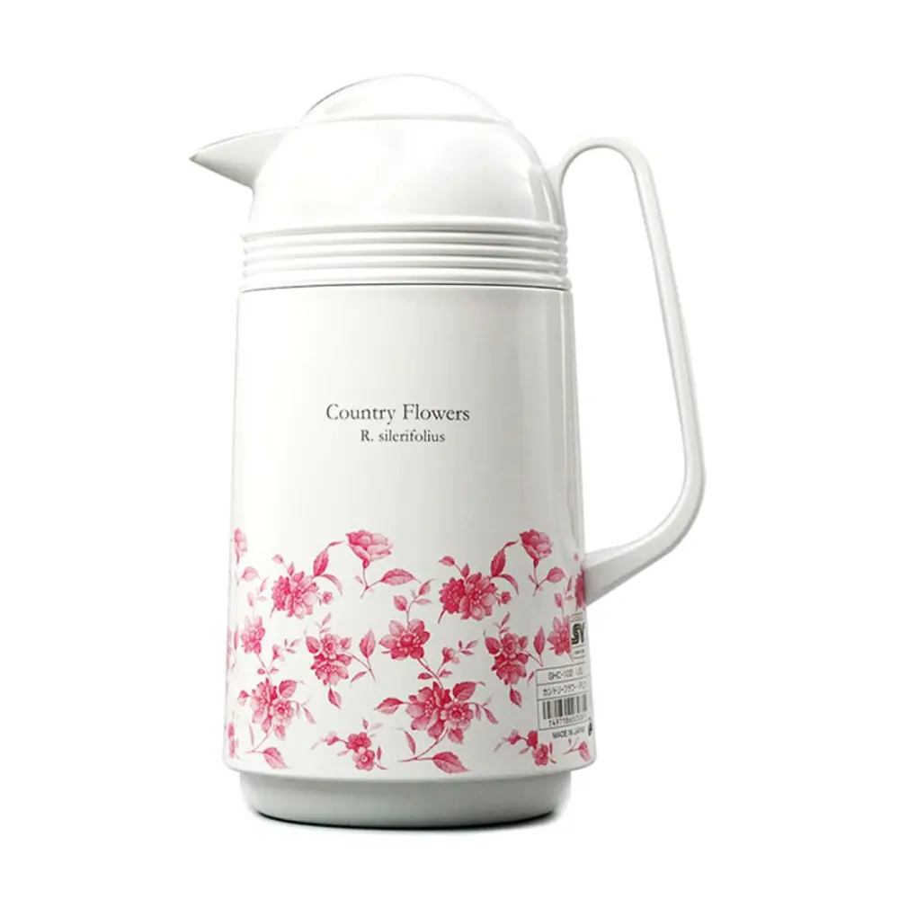 Bình Giữ Nhiệt, Insulated Water Bottle, Country Flowers (1L) - PEACOCK