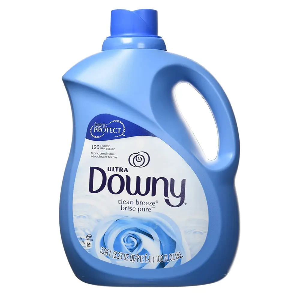 Nước Xả Vải Sạch Mát, Ultra Fabric Softener, Clean Breeze, 120 Lần Giặt, 103 fl oz (3.06L) - DOWNY