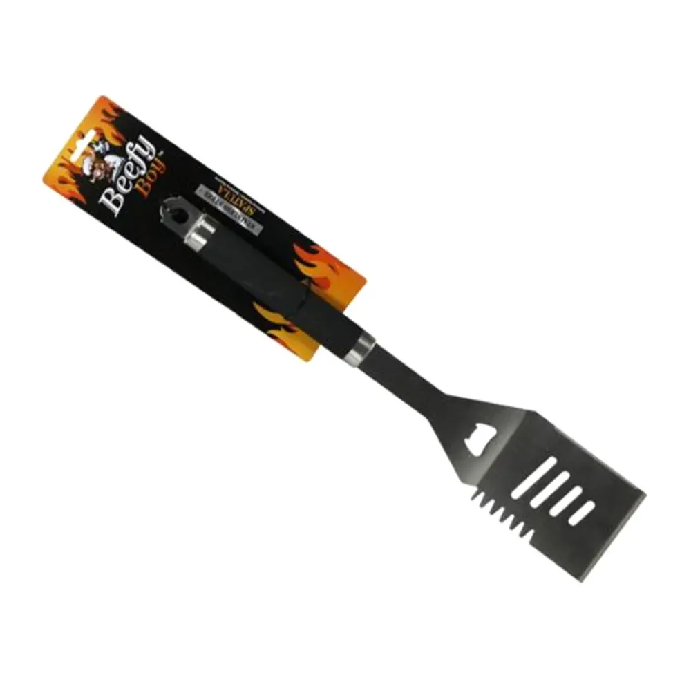 Xẻng Xúc BBQ Không Gỉ Sét, 4 in 1 Stainless Steel Spatula (44cm) - BEEFY BOY