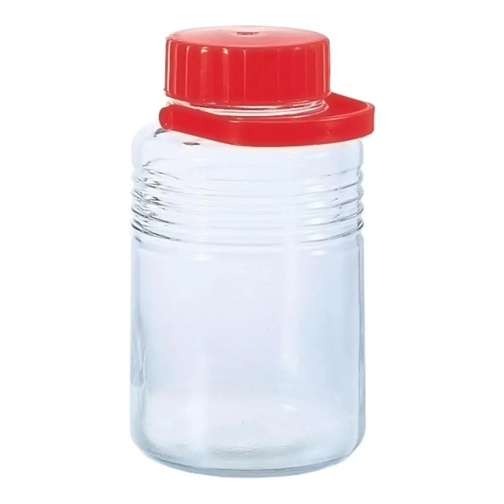 Hũ Thuỷ Tinh Nắp Quai Xách, Kitchen Storage Glass Jar & Screw Lid with Handle (8L) - ADERIA