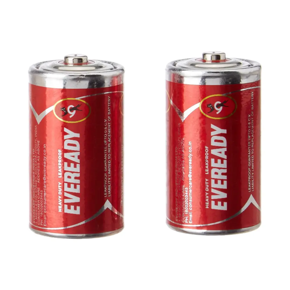 Pin Đại Size D, Heavy Duty D Battery, 1050 SW2, 2 Cục - EVEREADY