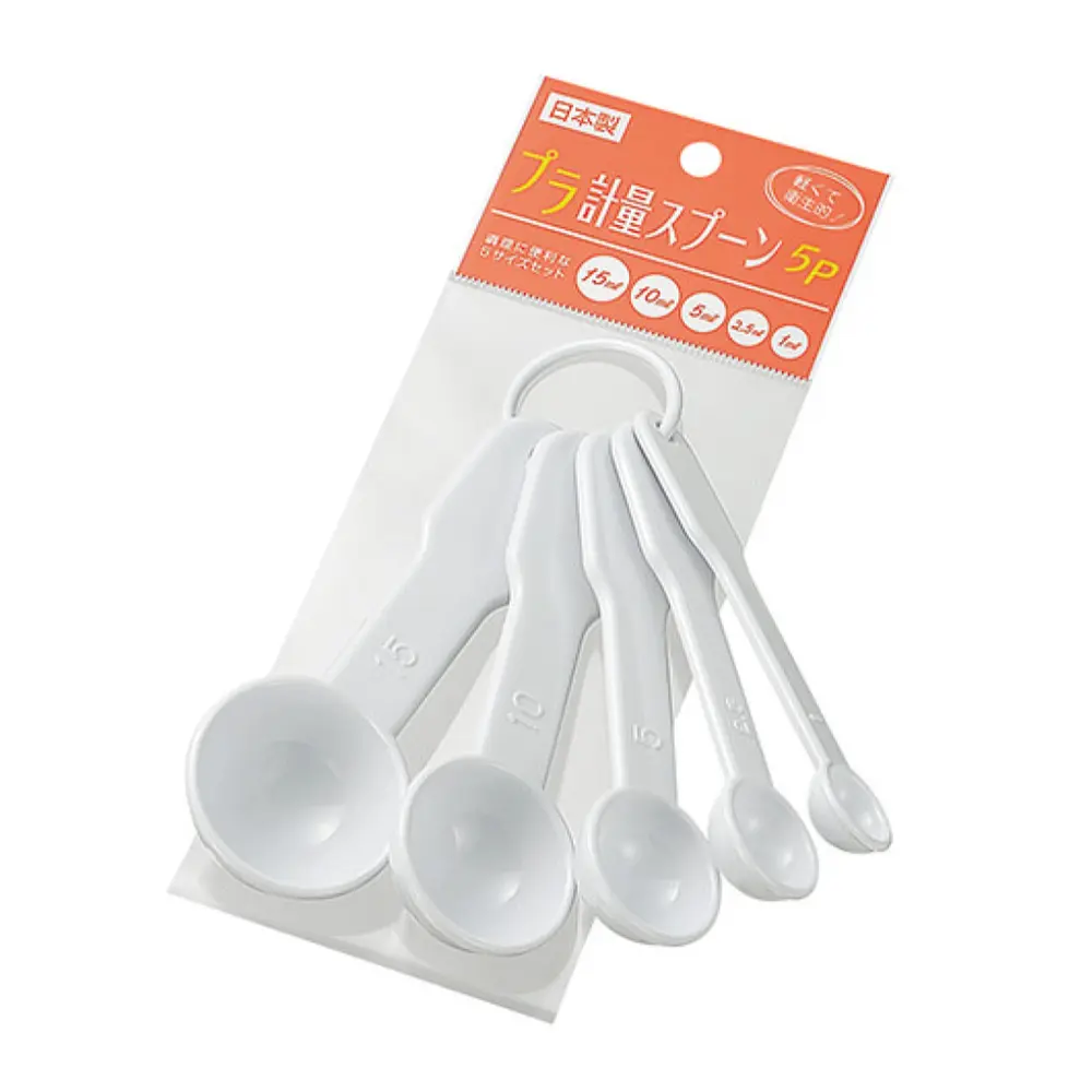 Muỗng Đo Lường, Measuring Spoons, 5 Cái (12 x 4.4cm) - PEARL METAL