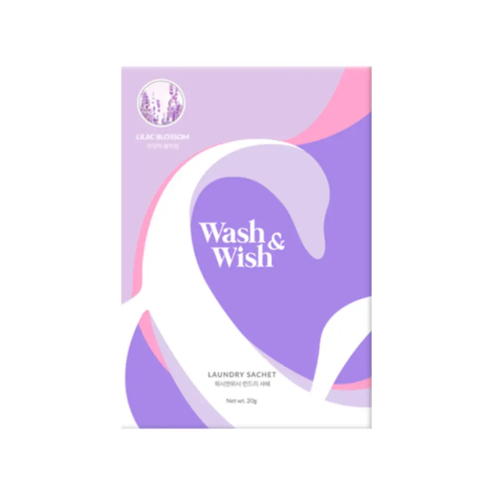 Túi Thơm Áo Quần Hương Oải Hương, Laundry Sachet, Lilac Blossom (20g) - WASH & WISH
