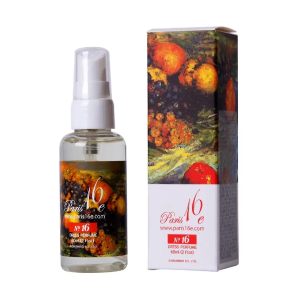 Xịt Khử Mùi Thơm Xe & Phòng Hương Hoa, Dress Perfume No. 16, 2 fl oz (60ml) - PARIS 16E
