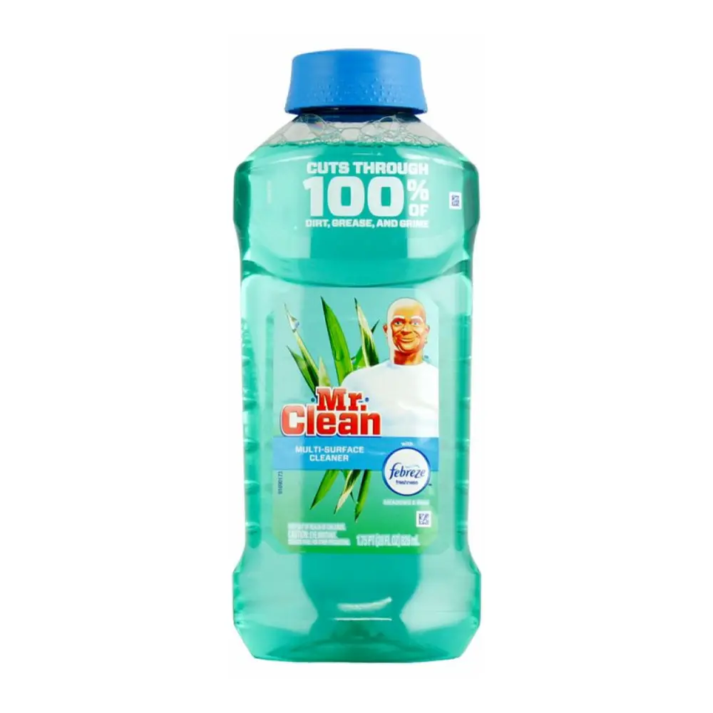 Nước Lau Chùi Đa Năng, Multi-Surface Cleaner, with Febreze Freshness Meadows & Rain, 28 fl oz (828ml) - MR. CLEAN