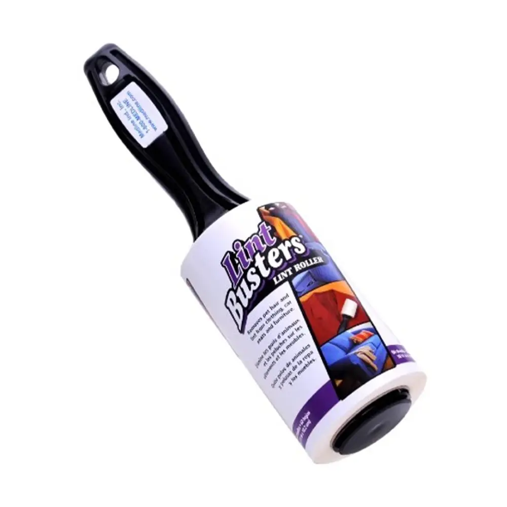 Cây Lăn Bụi Áo Quần, Lint Roller, 30 Tờ (5.8m x 10.2cm) - LINT BUSTERS