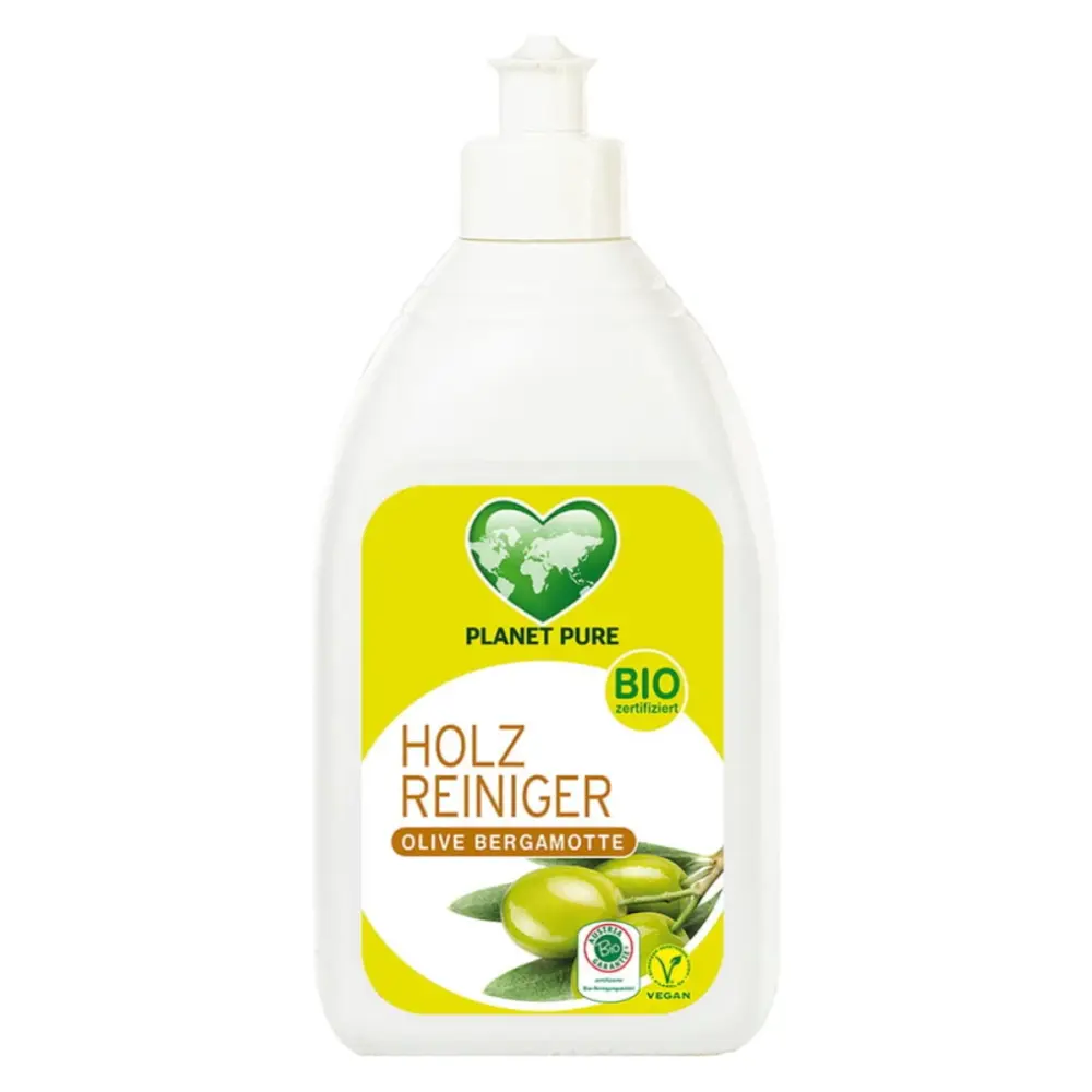 Nước Tẩy Rửa Sàn Gỗ Hương Oliu Hữu Cơ, Organic Wood Cleaner, Olive Bergamot (510ml) - PLANET PURE