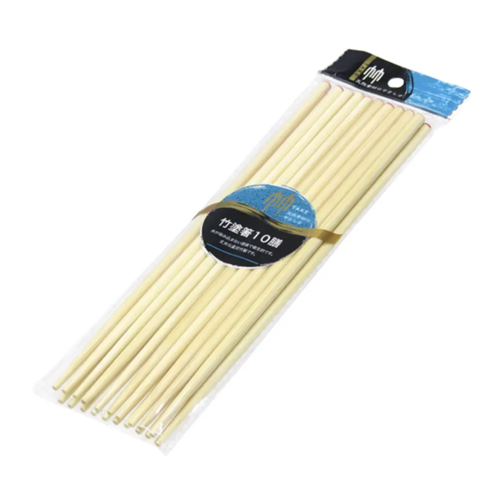 Đũa Tre, Bamboo Chopsticks, 10 Đôi (22.5cm) - MARUKI