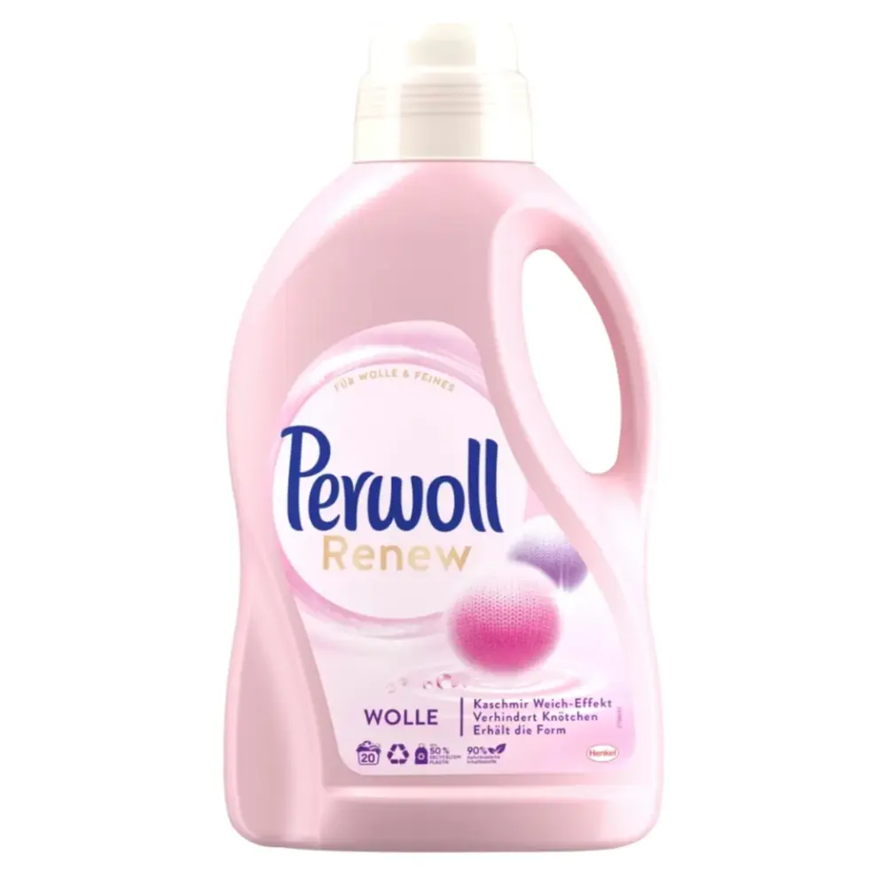 Nước Giặt Cho Vải Len, Renew Laundry Detergent, Wolle & Feines, 20 Lần Giặt (1.5L) - PERWOLL