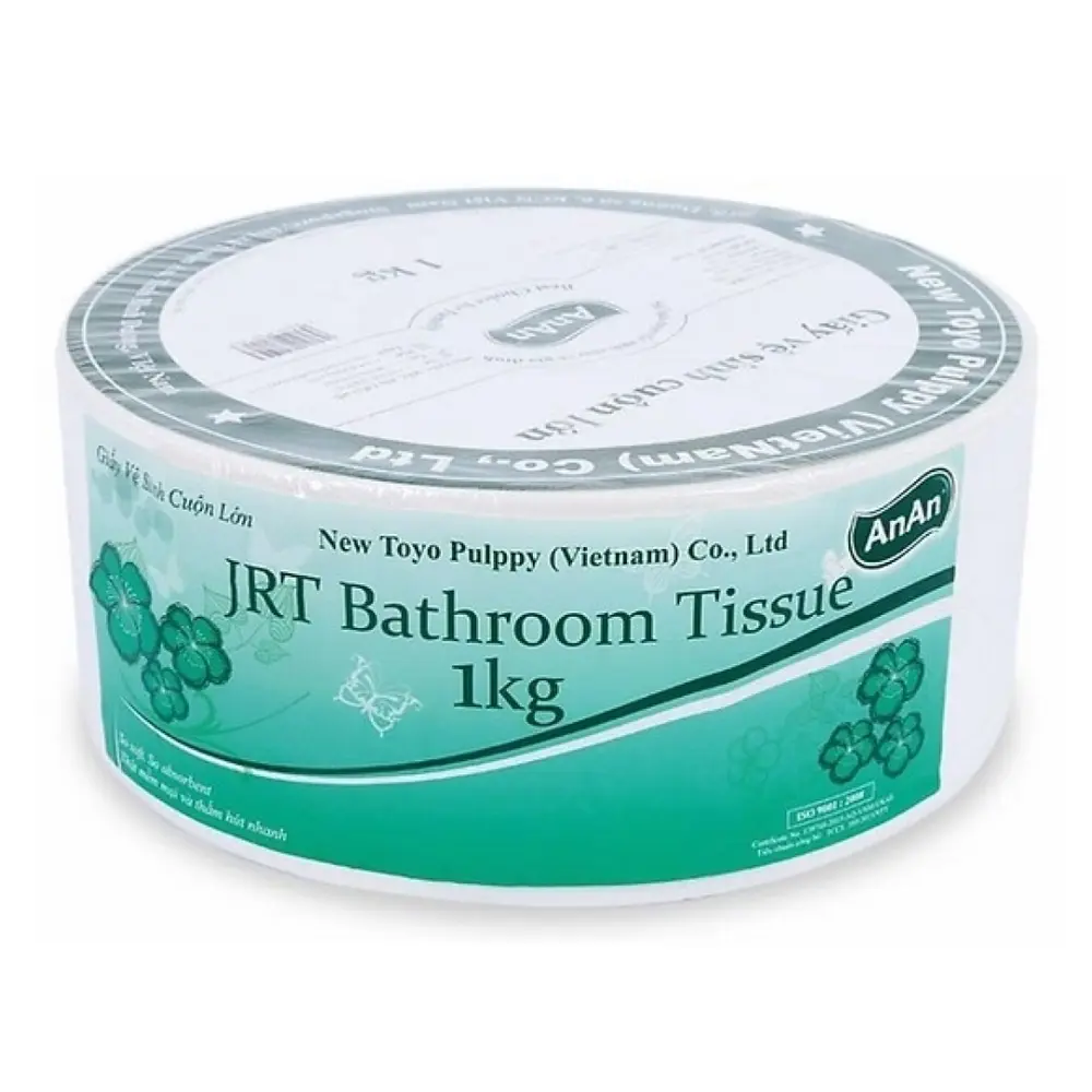 Giấy Vệ Sinh Cuộn Lớn, An An, JRT Bathroom Tissue (1kg) - PULPPY