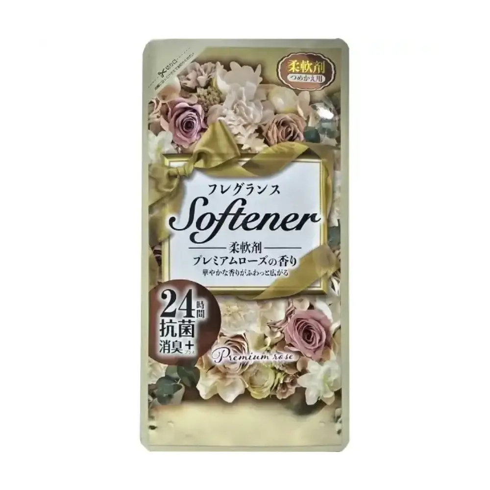 Nước Xả Vải Hương Hoa Hồng Cao Cấp, Softener, Premium Rose (450ml) - NIHON DETERGENT MFG
