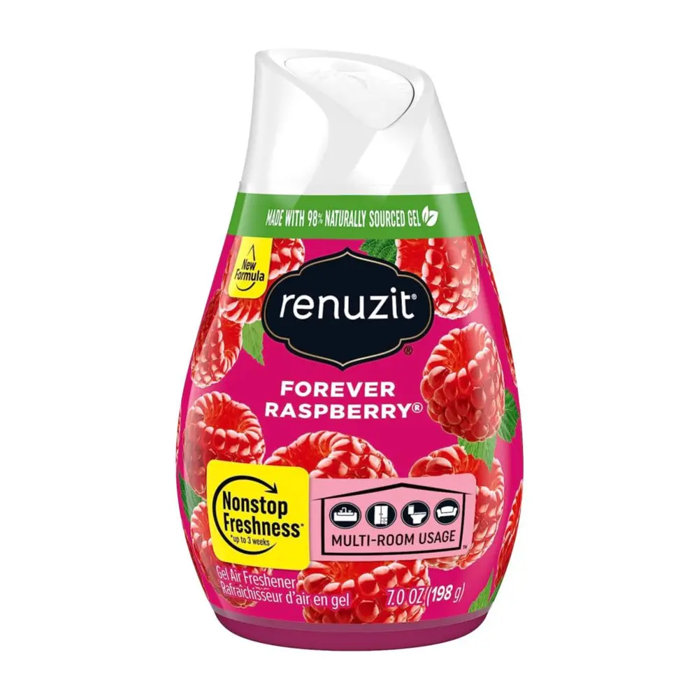 Sáp Thơm Phòng Hương Phúc Bồn Tử, Gel Air Freshener, Forever Raspberry, 7 oz (198g) - RENUZIT