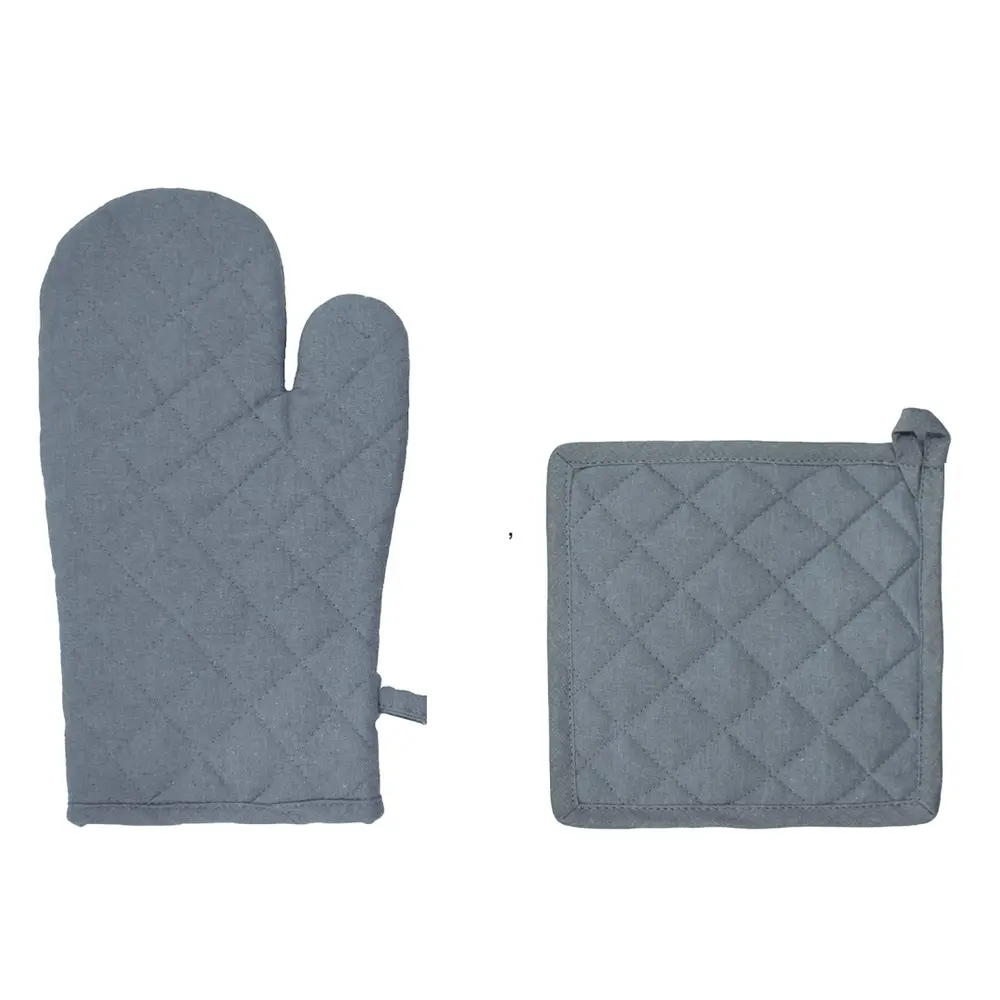 Bộ Găng Tay Lò Nướng, Oven Mitt & Pot Holder Set, 2 Cái - UNCLE BILLS