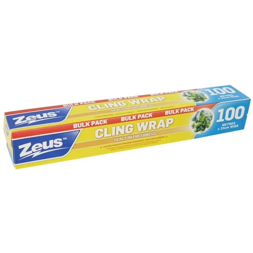 Màng Bọc Bảo Quản Thức Ăn, Cling Wrap (100m x 33cm) - ZEUS