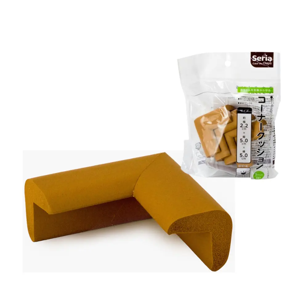 Miếng Dán Bọc Cạnh Bàn, Adhesive Corner Guard / Protector, 4 Cái - SERIA