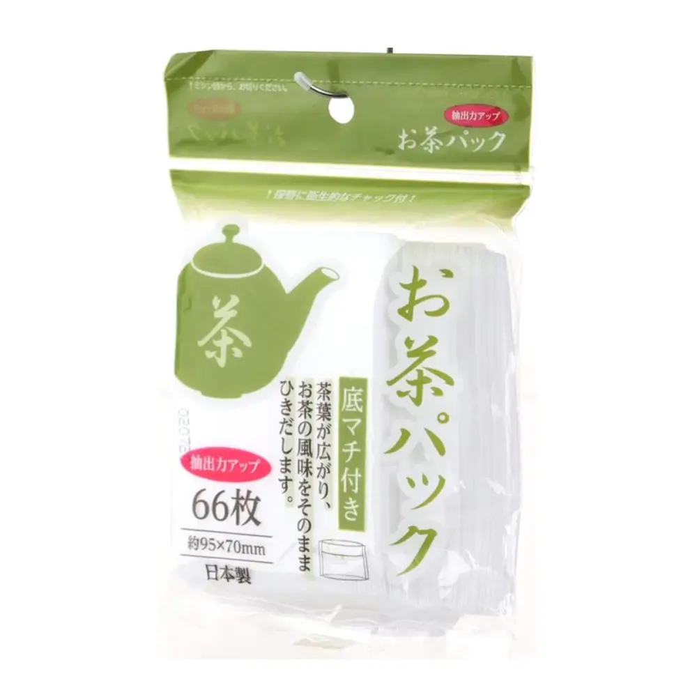 Túi Lọc Trà, Japanese Tea Bags for Loose Tea, 66 Cái (95 x 70mm) - KOMODA
