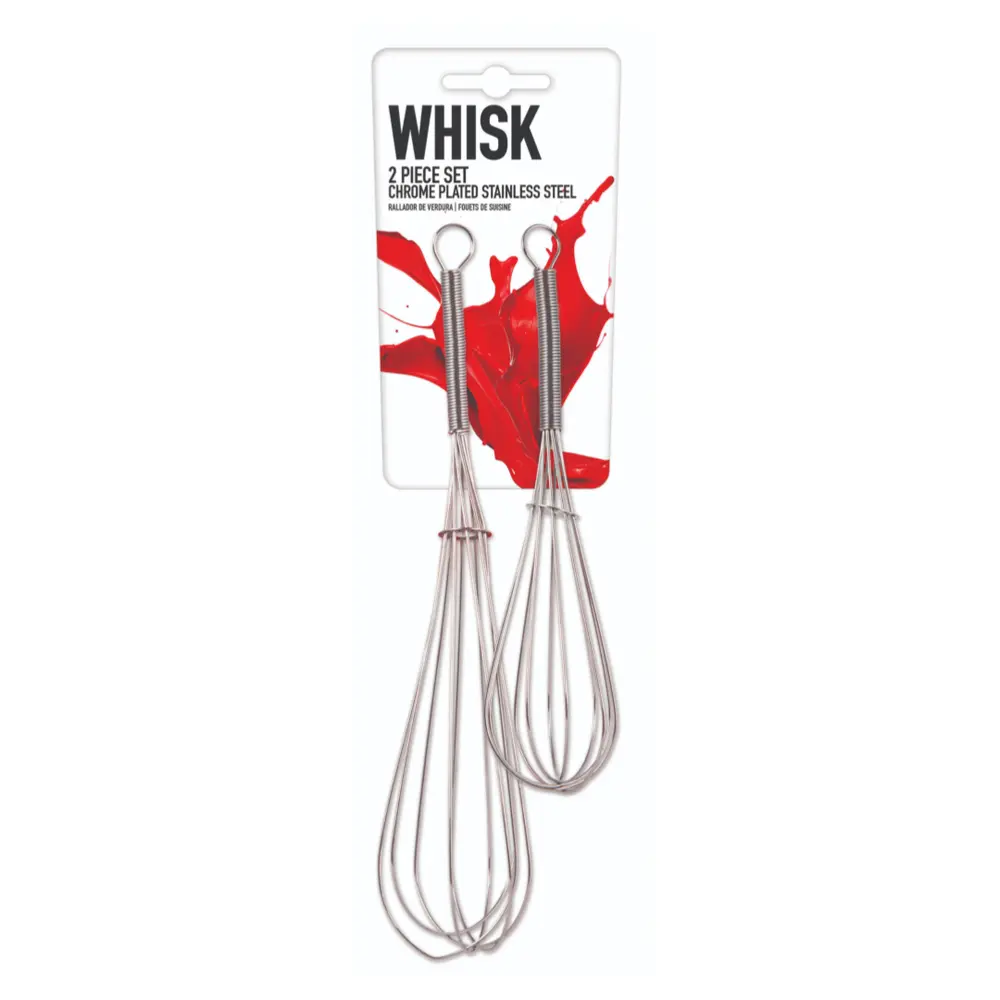 Cây Đánh Trứng, Stainless Steel Whisk, 2 Cái (20cm, 26cm) - UNCLE BILLS