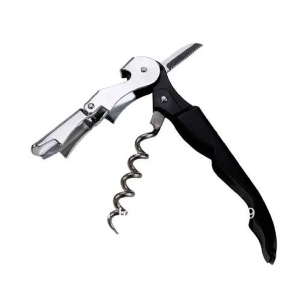 Đồ Khui Rượu Đa Năng, Stainless Steel 3 in 1 Wine Bottle Opener with Knife - UNCLE BILLS