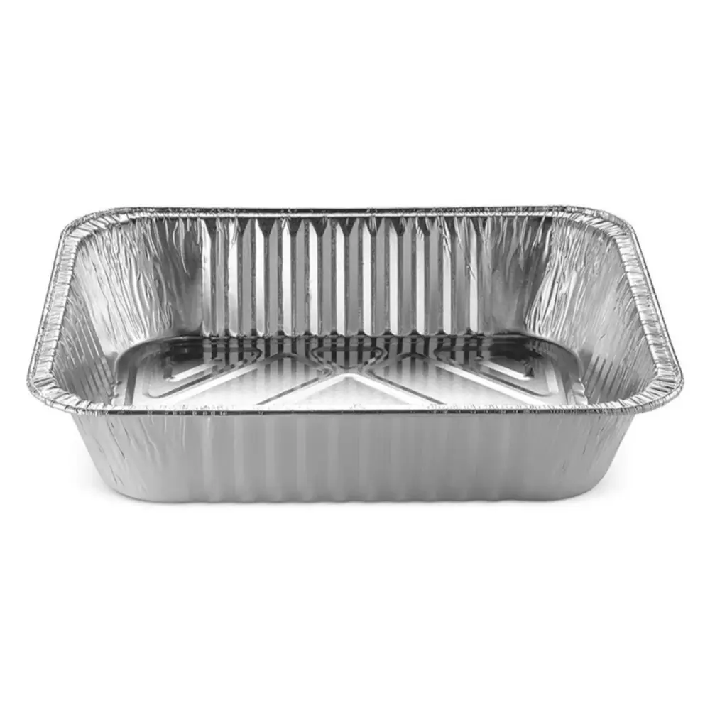 Khay Nhôm Đựng Thực Phẩm, Aluminium Foil Pans, 10 Cái (200 x 185mm) - EUFOOD