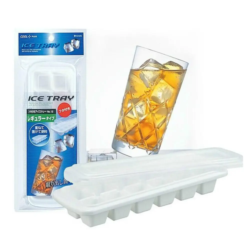 Khay Đá Viên, Ice Tray, 12 Viên (9.4 x 26.7 x 3.9cm) - INOMATA