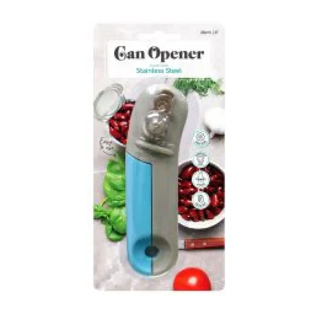 Đồ Khui Lon Cán Nhựa, Stainless Steel Can Opener with Plastic Handle (16cm) - UNCLE BILLS