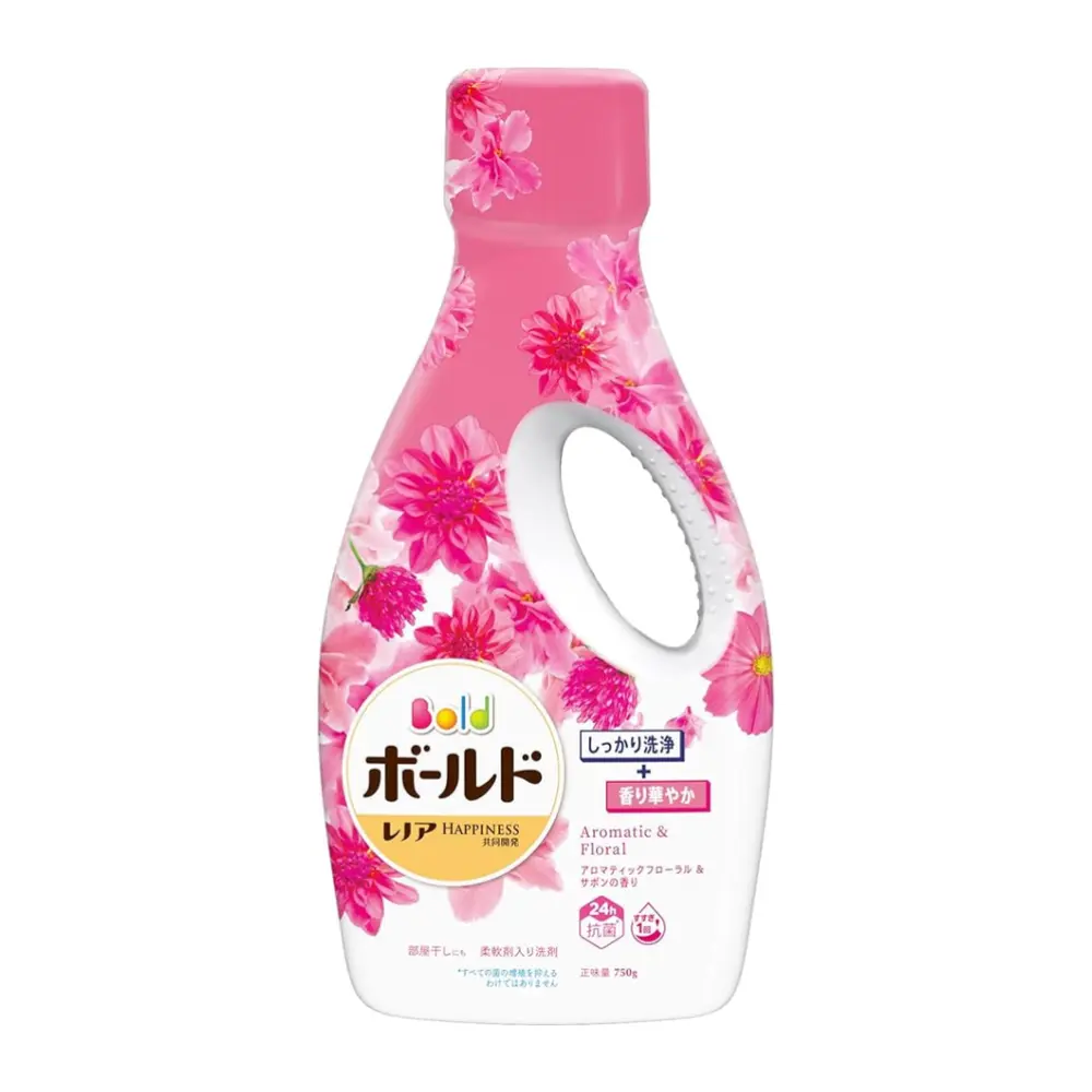 Nước Giặt Hương Hoa Hồng, Bold, Laundry Detergent, Aromatic & Floral (750g) - P & G