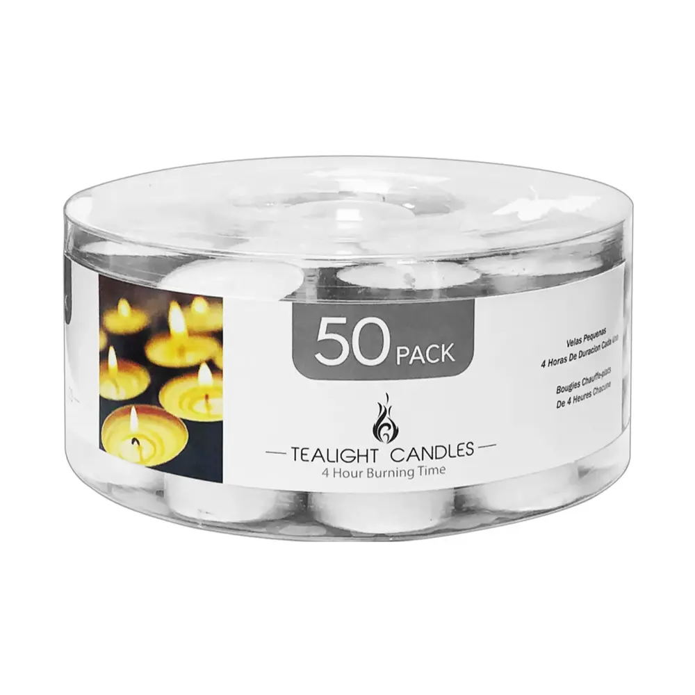 Nến Tròn Nhỏ, Tealight Candles, 50 Cái (700g) - UNCLE BILLS