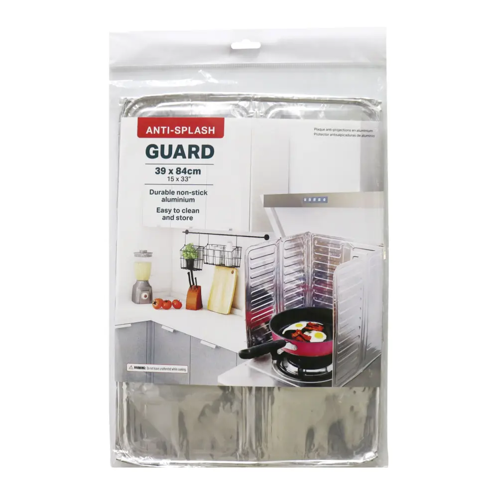 Tấm Nhôm Chắn Chống Văng Dầu Mỡ, Anti-Splash Guard (39 x 84cm) - UNCLE BILLS