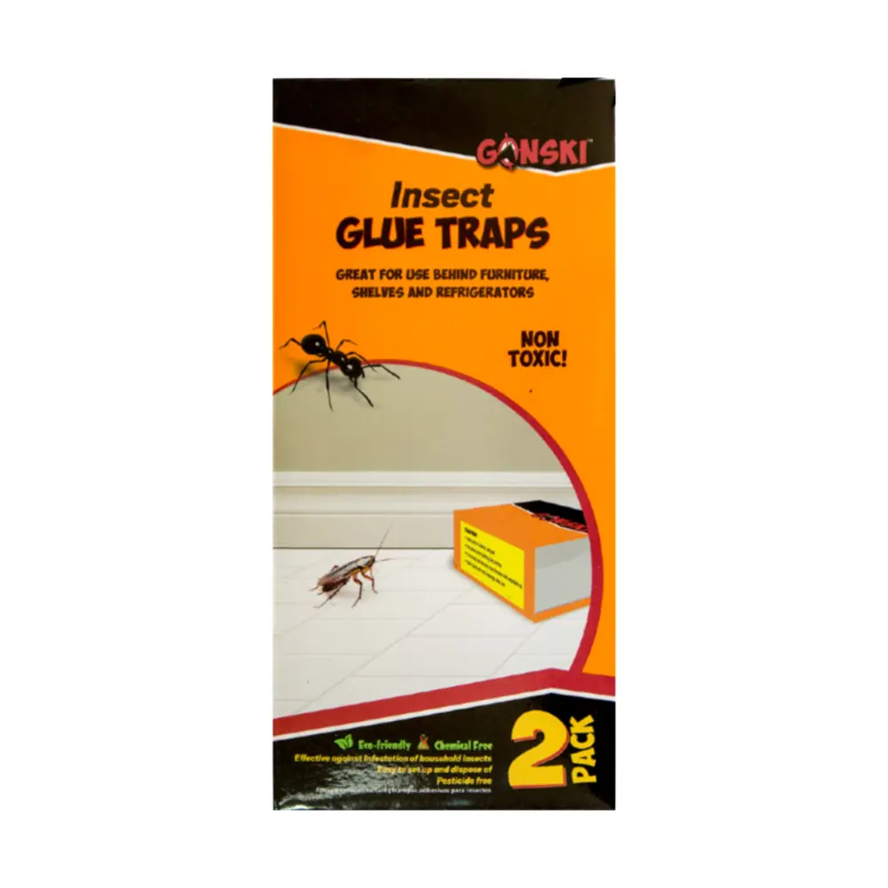 Keo Bẫy Côn Trùng, Gonski, Non-Toxic Insect Glue Traps, 2 Cái - UNCLE BILLS
