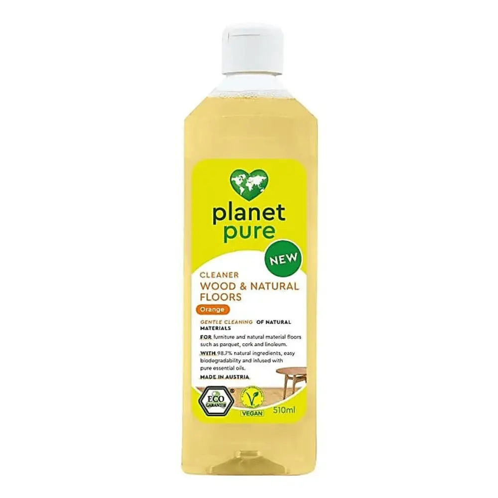 Nước Lau Sàn Gỗ Hương Cam, Cleaner Wood & Natural Floors, Orange (510ml) - PLANET PURE