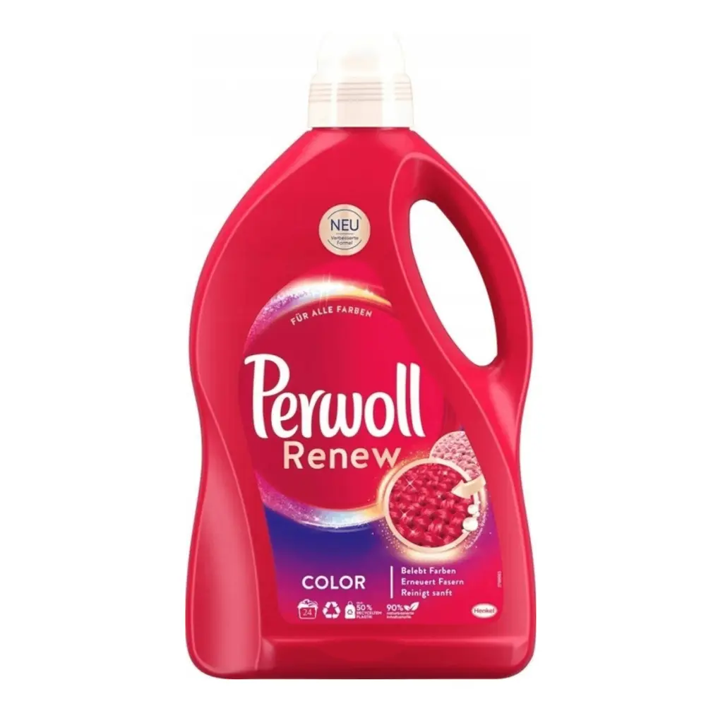 Nước Giặt Cho Vải Màu, Renew Laundry Detergent, Color, 25 Lần Giặt (1.44L) - PERWOLL