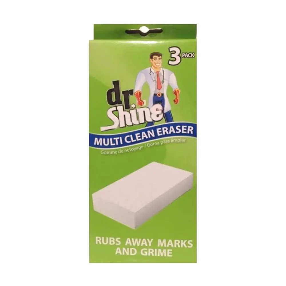 Miếng Mút Chùi Vệ Sinh Đa Năng, Multi Clean Eraser, 3 Cái - DR SHINE